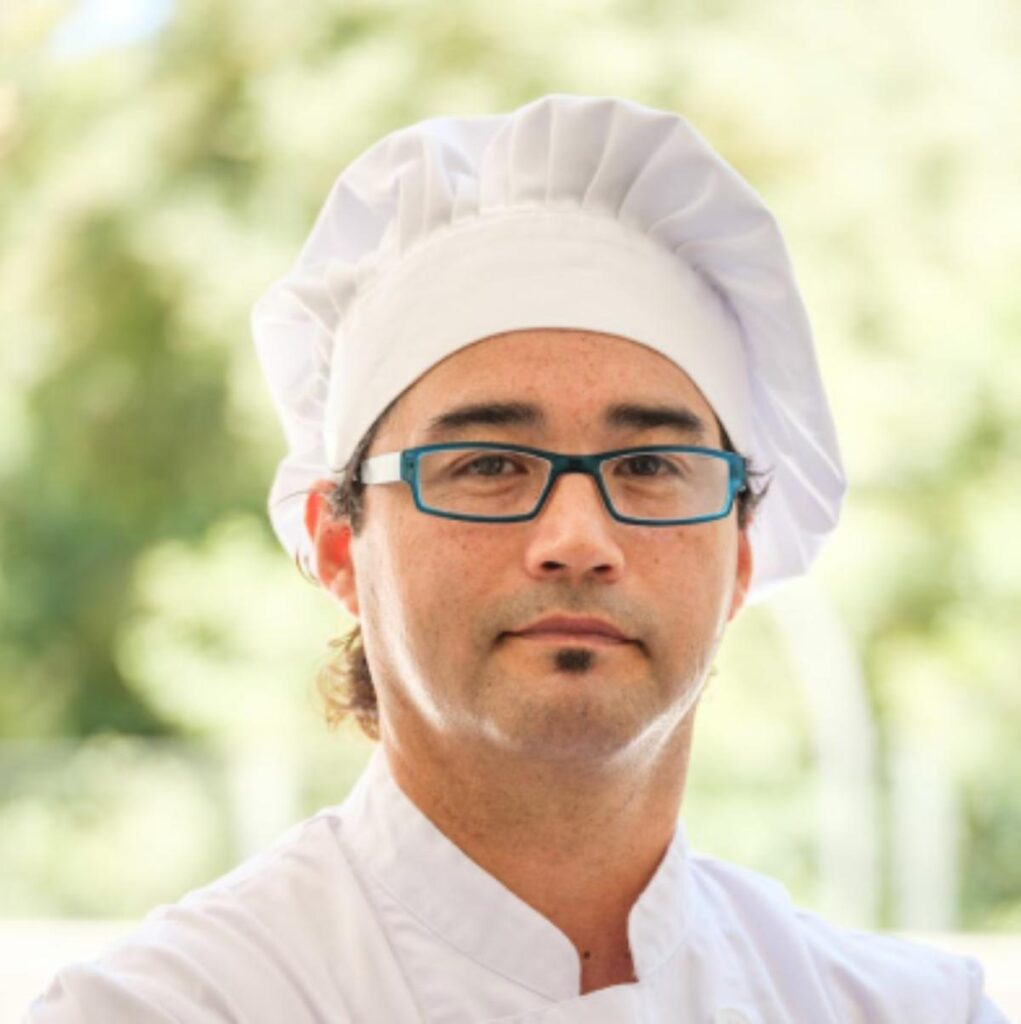 Chef smiling